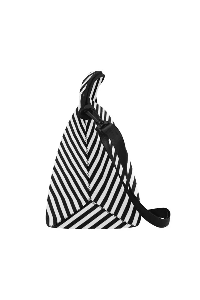 Chevron Neoprene Lunch Bag/Large (Model 1669)