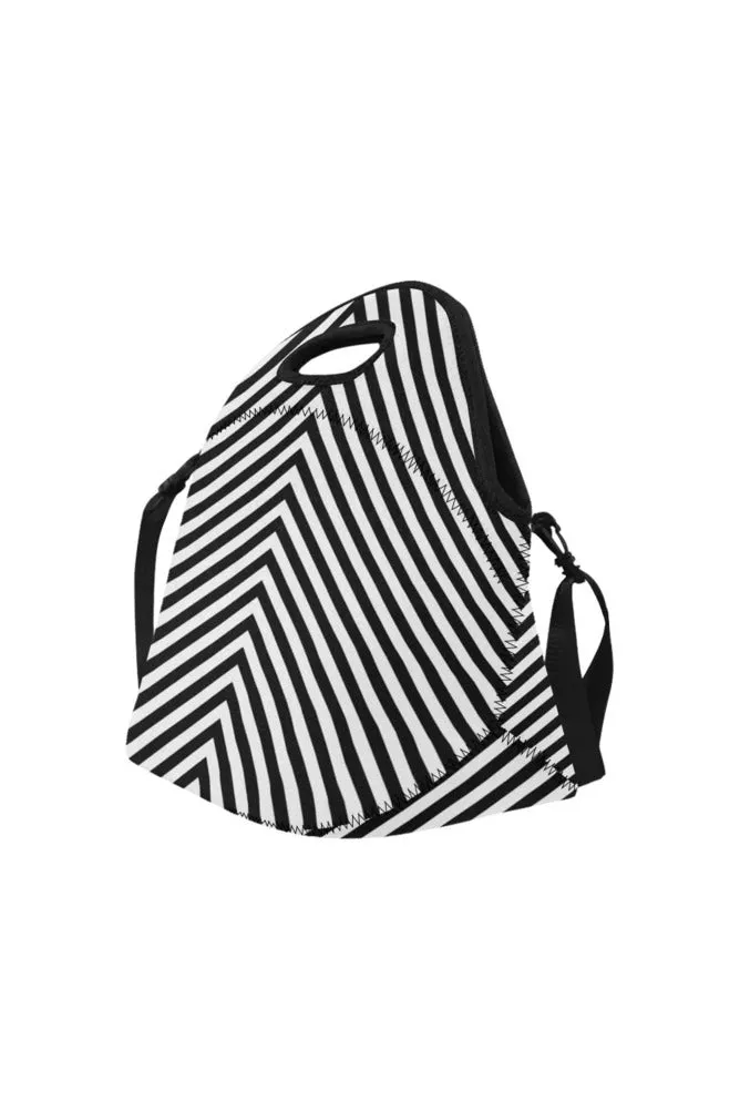 Chevron Neoprene Lunch Bag/Large (Model 1669)