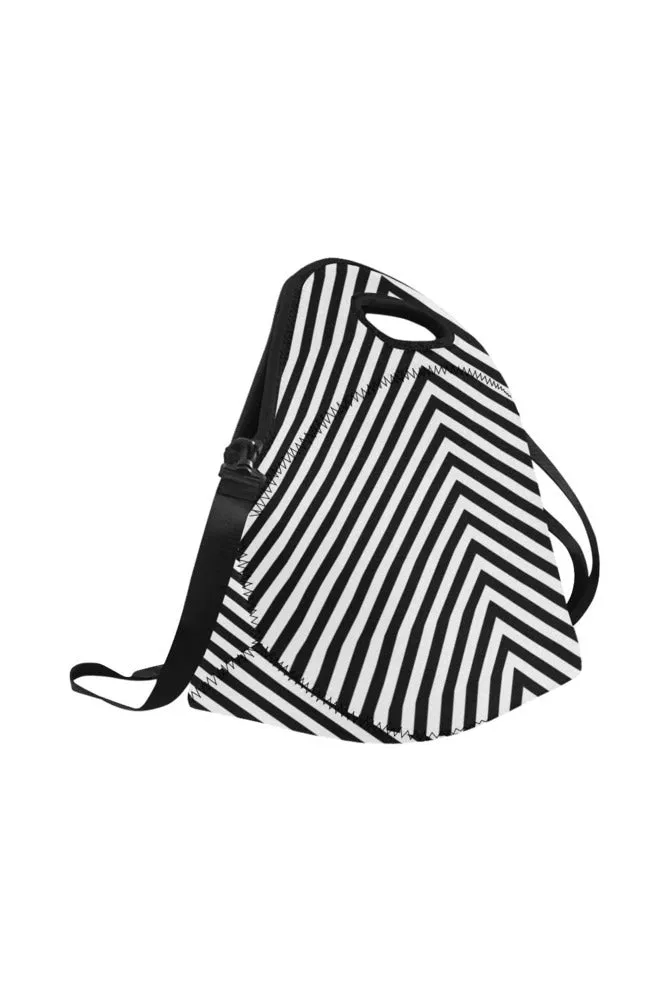 Chevron Neoprene Lunch Bag/Large (Model 1669)