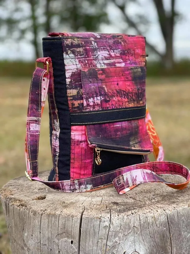 Chris Satchel Pattern by UhOh Creations (Printed Paper Pattern)