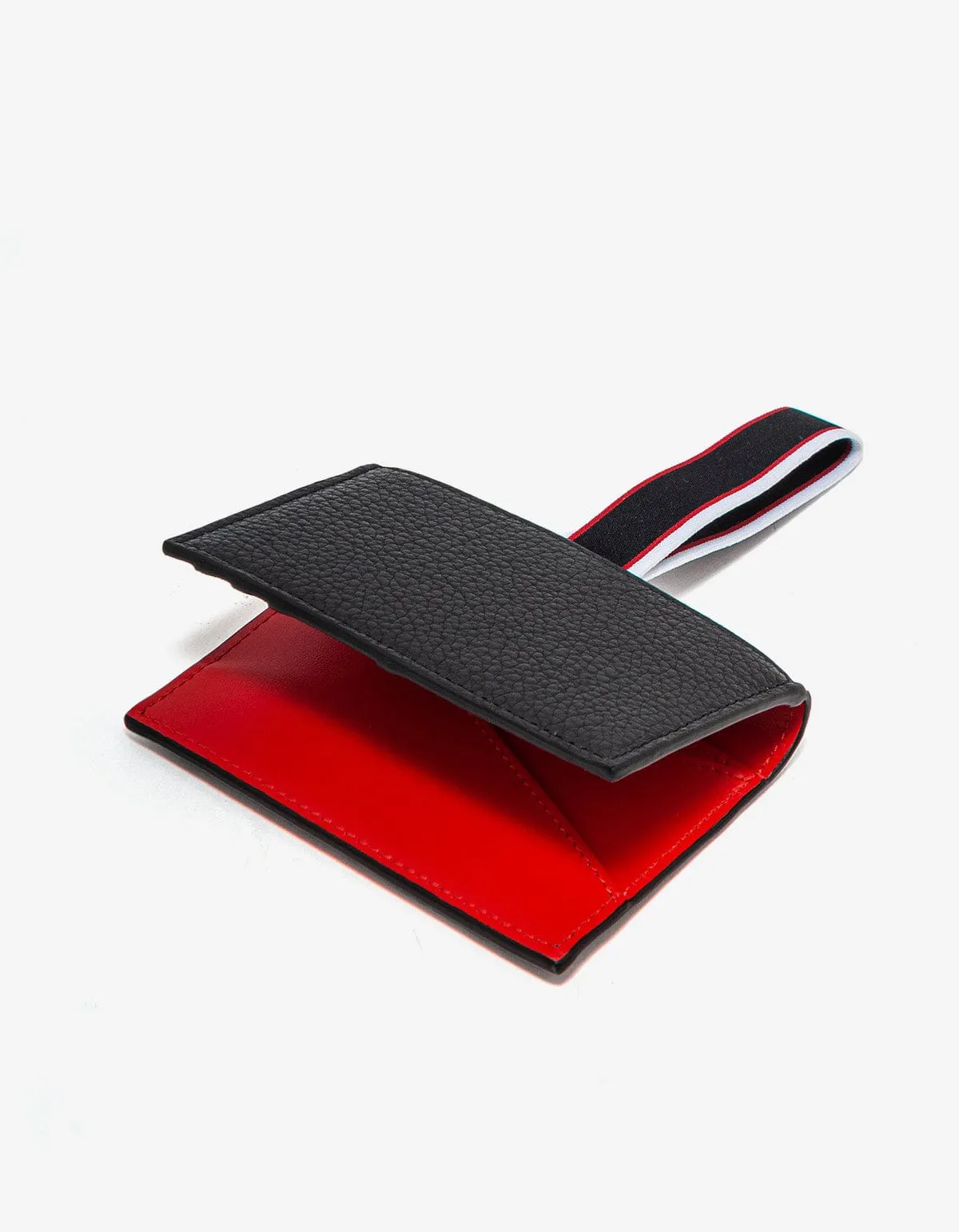 Christian Louboutin FAV Sifnos Black Card Wallet -