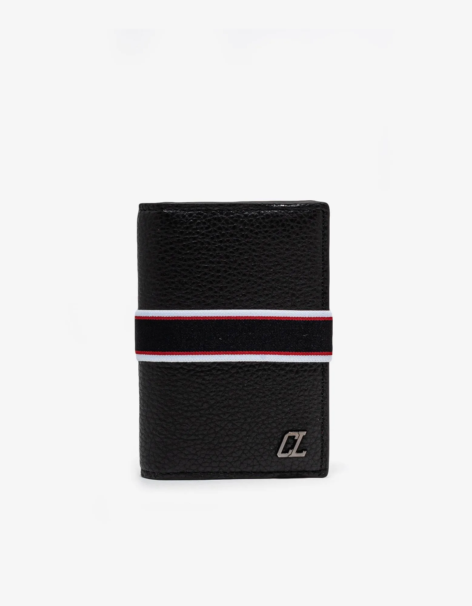 Christian Louboutin FAV Sifnos Black Card Wallet -