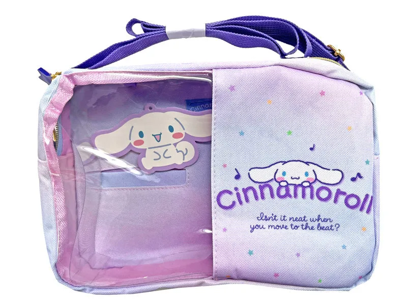 Cinnamoroll Rainbow Clear Crossbody Bag