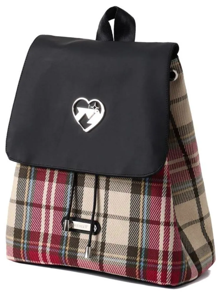 College Style Plaid Backpack【s0000001871】