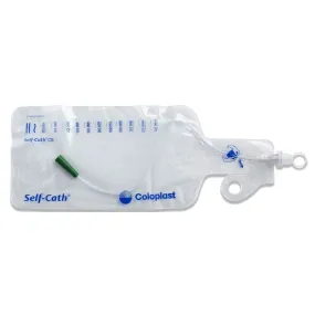 Coloplast Self-Cath® Closed System Urinary Catheter, Soft, with Collection Bag, Unisex, 1100mL Capacity, 14Fr OD, 16"