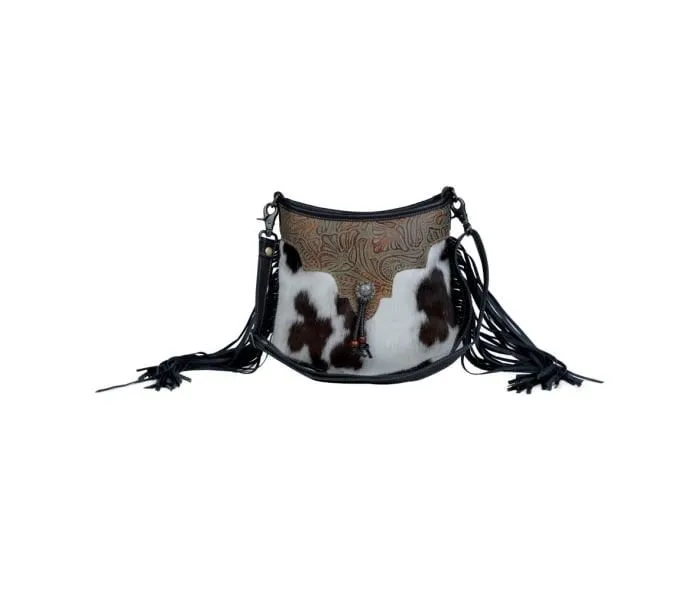 Configure Fringe Leather Shoulder Bag