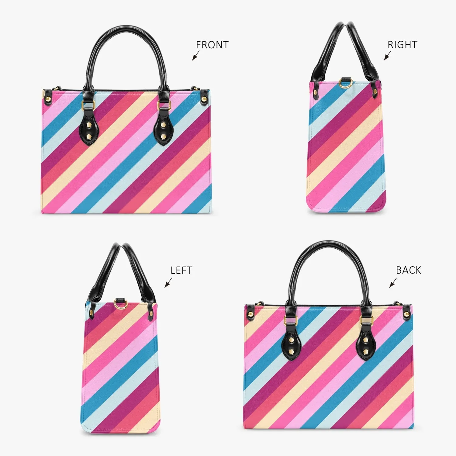 Cool Stripes Tote Bag