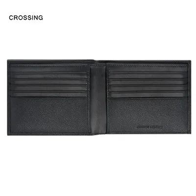 Crossing Elite Bi-fold Leather Wallet [18 Card Slots] RFID