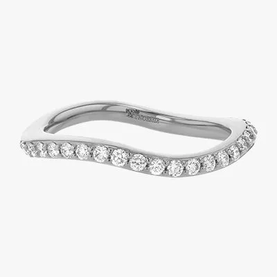 Curved Diamond Eternity Ring