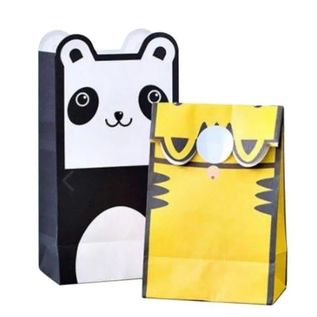 Cute Animal Piggy Panda Tiger Shape Japanese Shape Bag packaging gift bag gift packaging bag gift bag NP-H7TGI-902