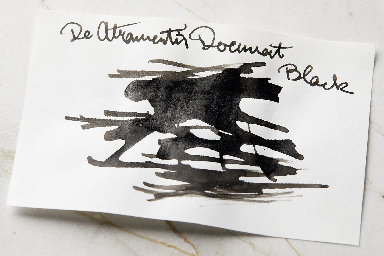 De Atramentis Document Ink Black - 45ml Bottled Ink