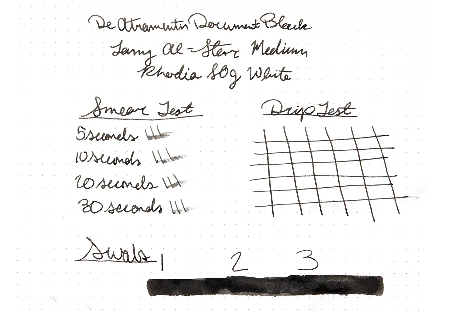 De Atramentis Document Ink Black - 45ml Bottled Ink