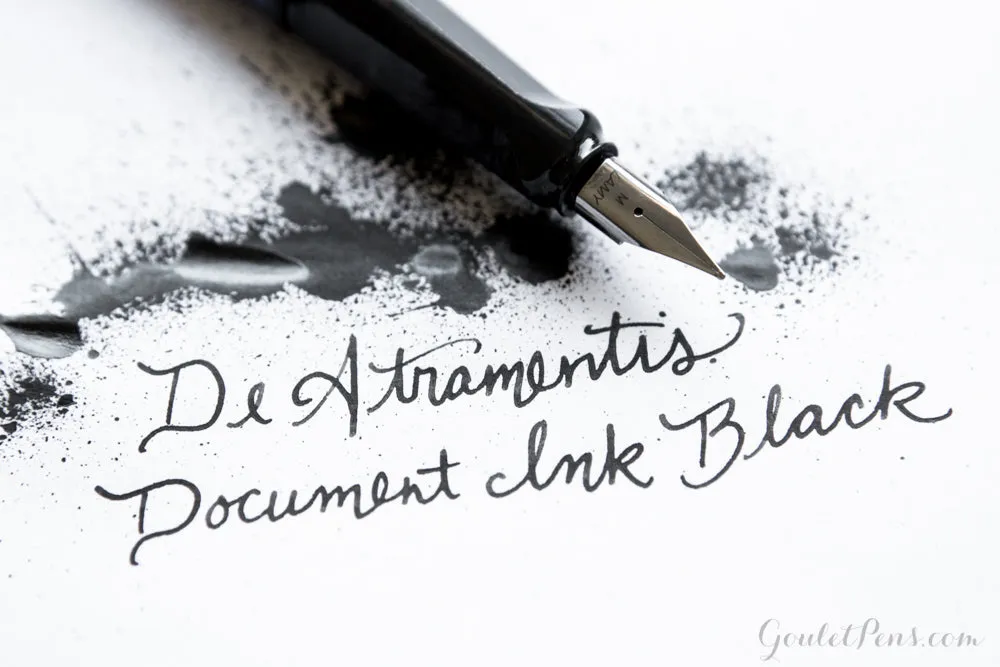 De Atramentis Document Ink Black - Ink Sample