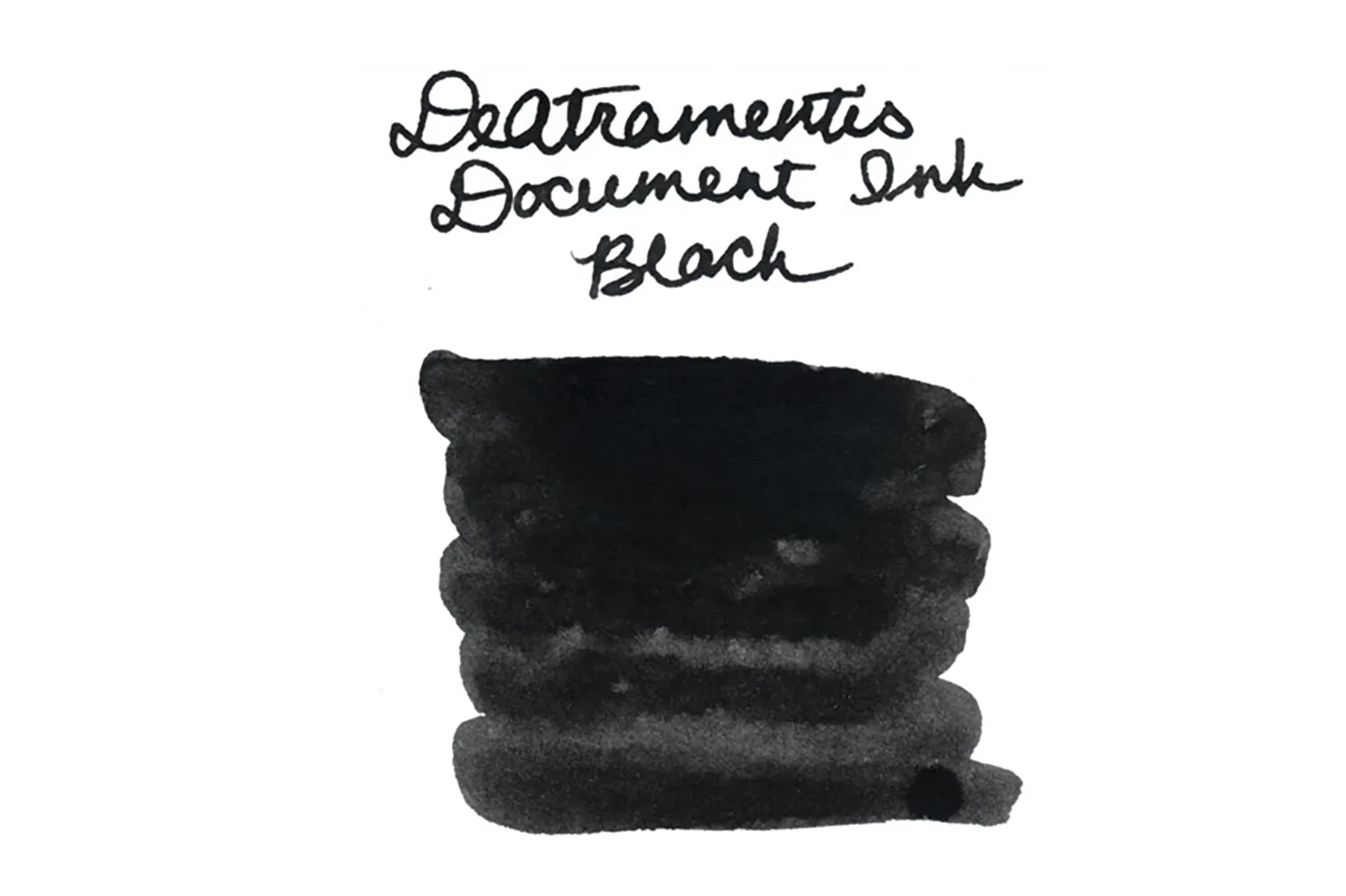 De Atramentis Document Ink Black - Ink Sample