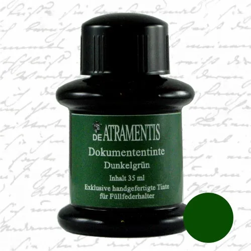 De Atramentis Document Ink Dark Green