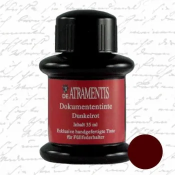 De Atramentis Document Ink Dark Red