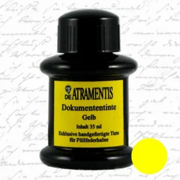 De Atramentis Document Ink Yellow