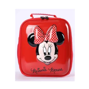 DISNEY MINNIE HARDSHELL SQUARE SHAPE BAG - RED by Mesuca