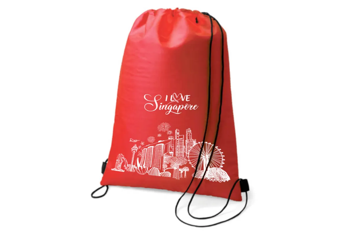 Drawstring Nylon Sports Bag (CCA Bag)