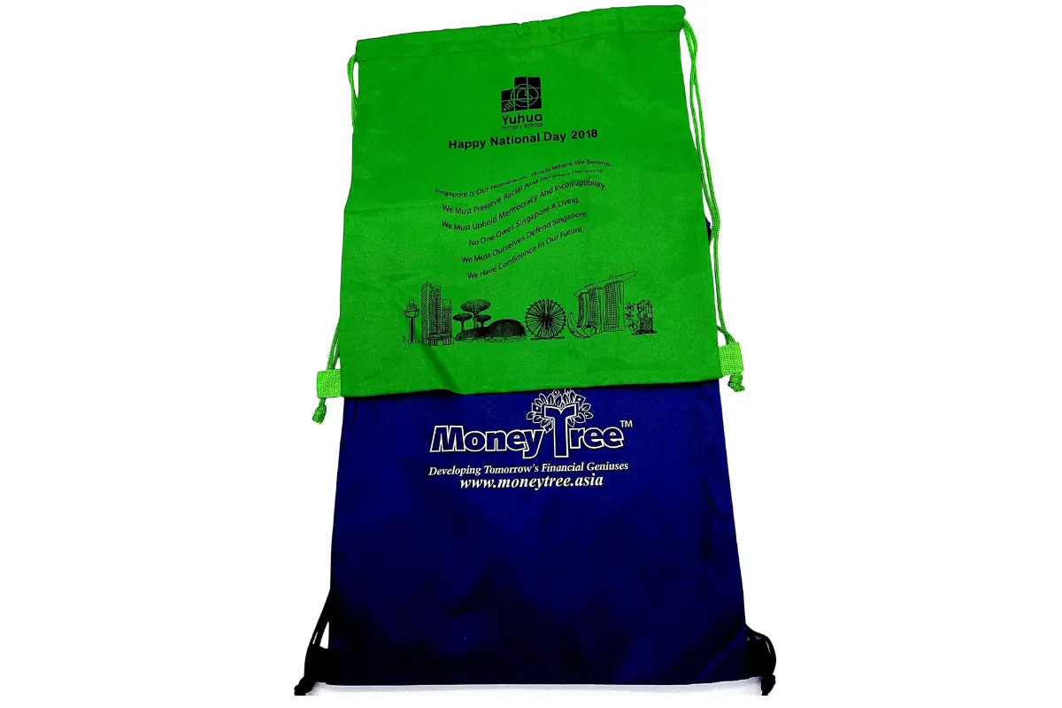 Drawstring Nylon Sports Bag (CCA Bag)