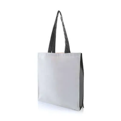 Dual Colour Canvas Tote