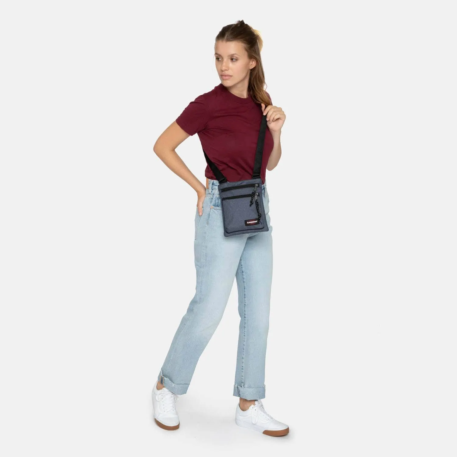 Eastpak Rusher Crafty Jeans Crossbody Bag - EK08942X