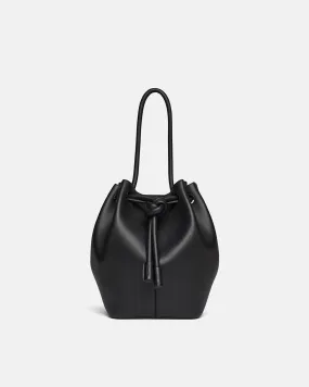 Elongated Bucket Medium - Elongated Bucket Bag - Black