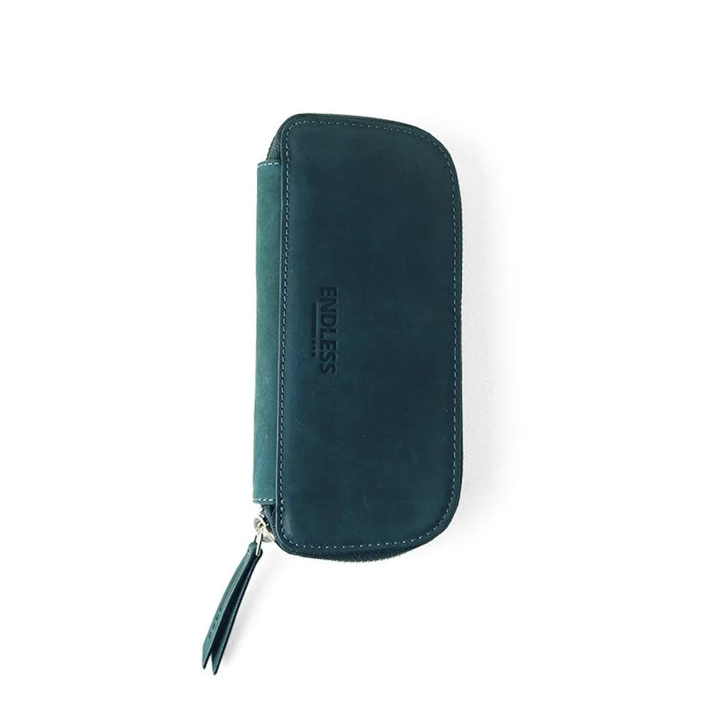 Endless Stationery Pen Case (3 Slots) - Companion Leather Pouch