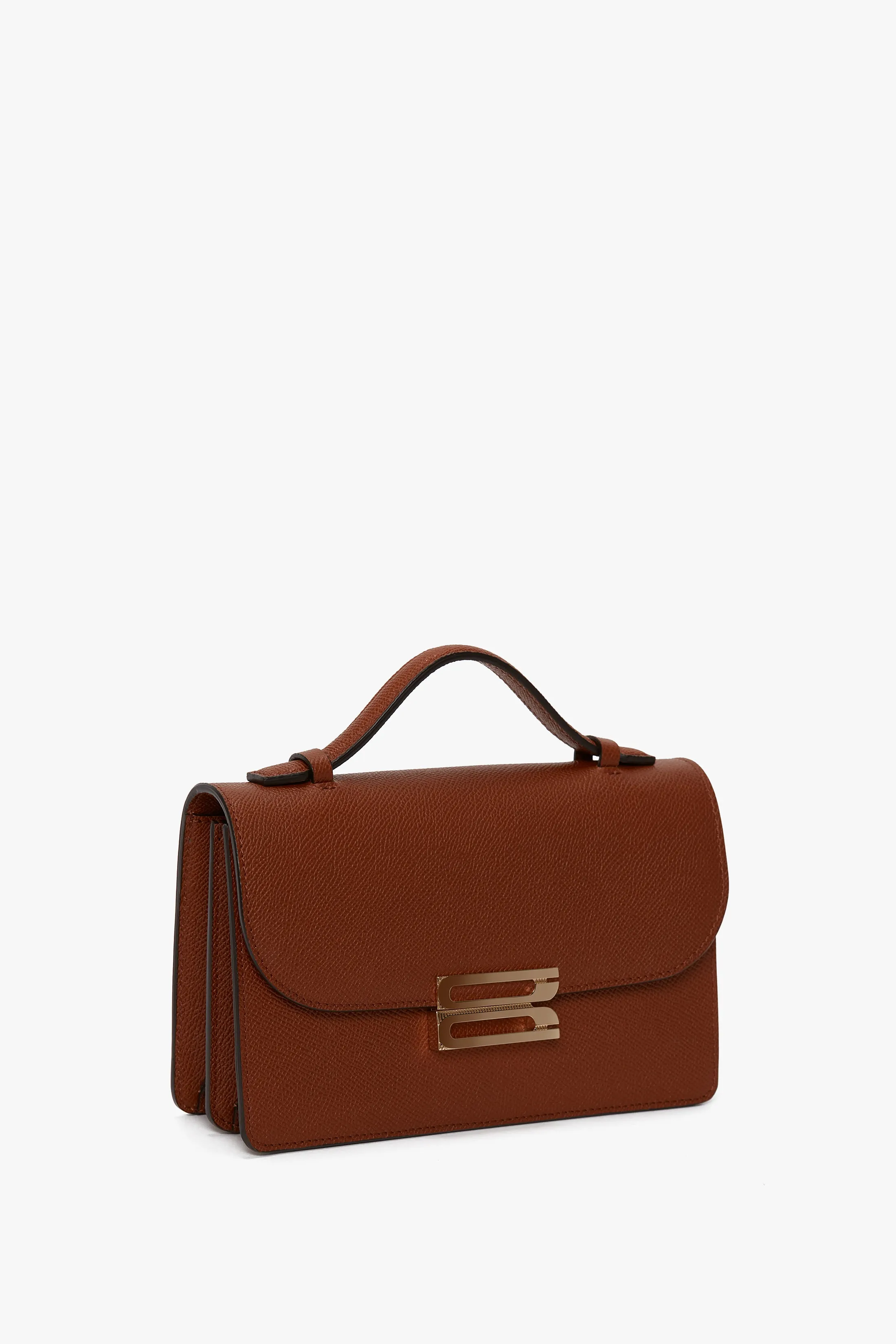 Exclusive Mini Dorian Bag In Tan Grained Leather