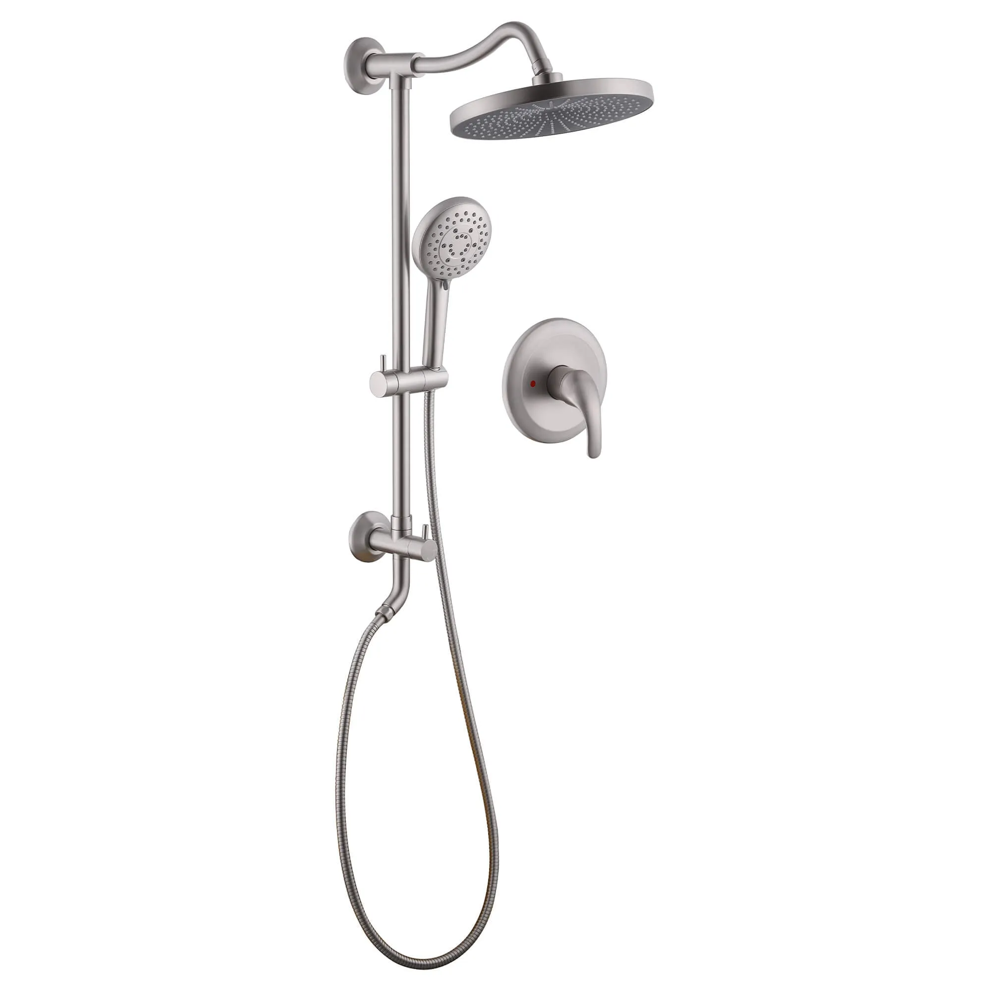 Farmhouse Style Bathroom Shower System with 10-inch Shower Head JK0310