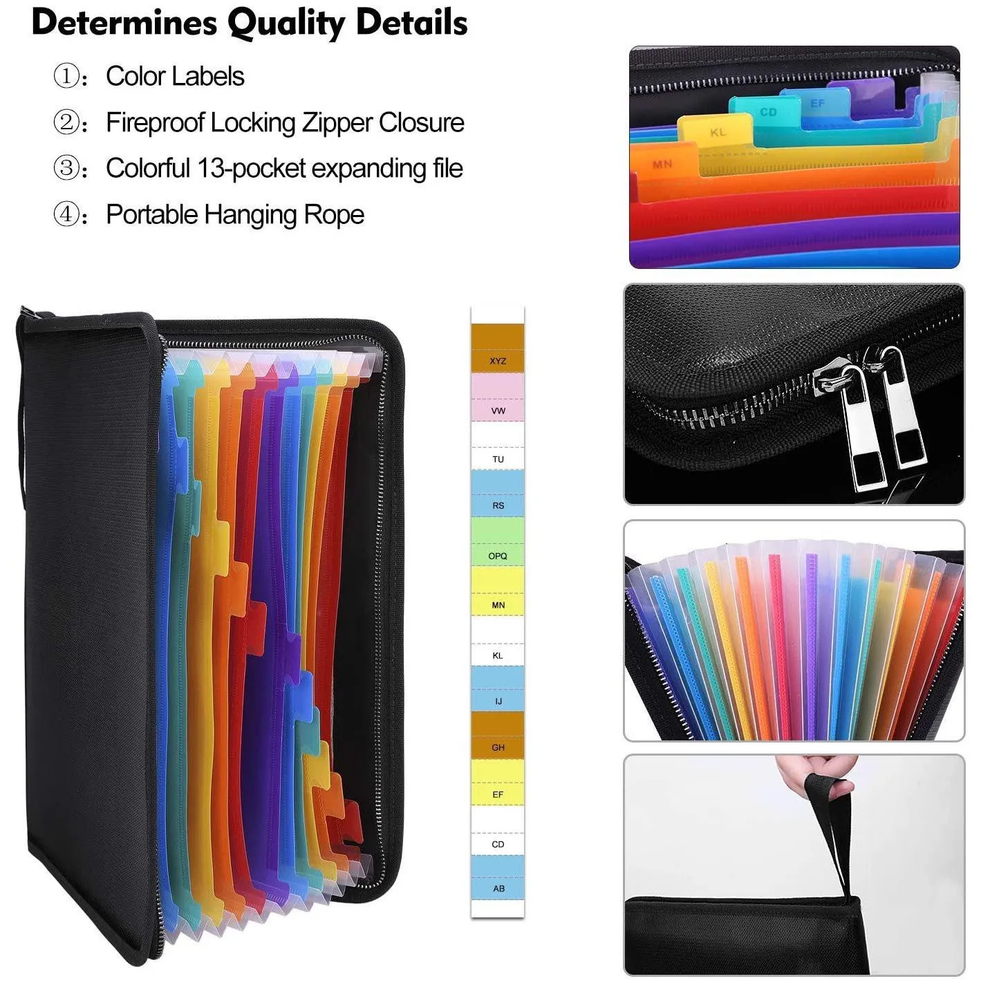 Fireproof and Water Resistant File Folder