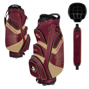 Florida State Seminoles WinCraft "The Bucket II" 14-Way Cooler Cart Golf Bag