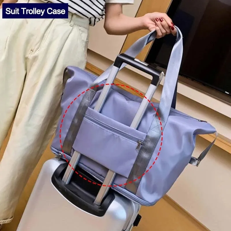 Foldable Storage Travel Bag-Waterproof Large Capacity - Women