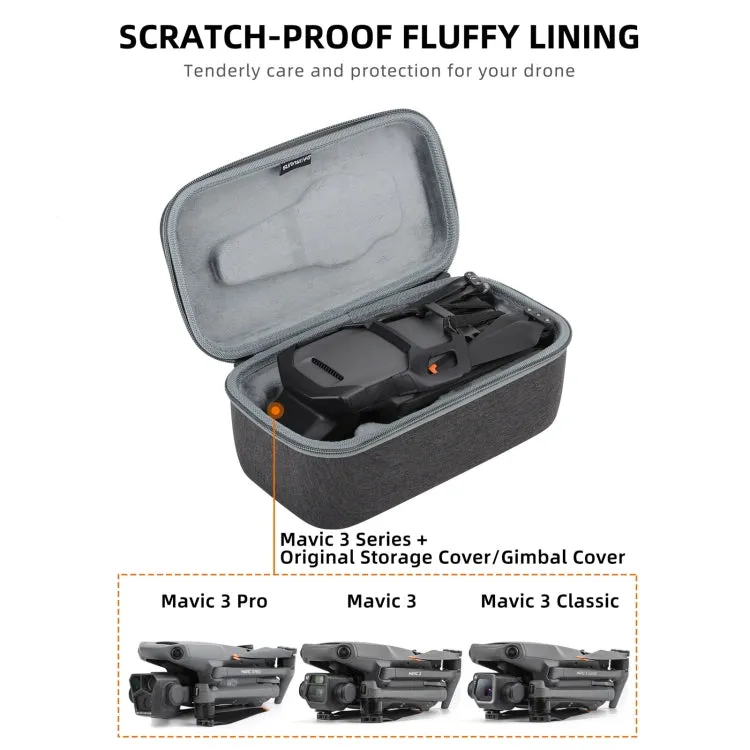 For DJI Mavic 3 Pro /  3 Classic / 3 Sunnylife Storage Bag Handbag Drone Body Bag