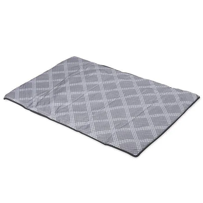 Foundations Travel Sleep 'n Store® Essentials™ Play Yard - Mod Plaid Graphite