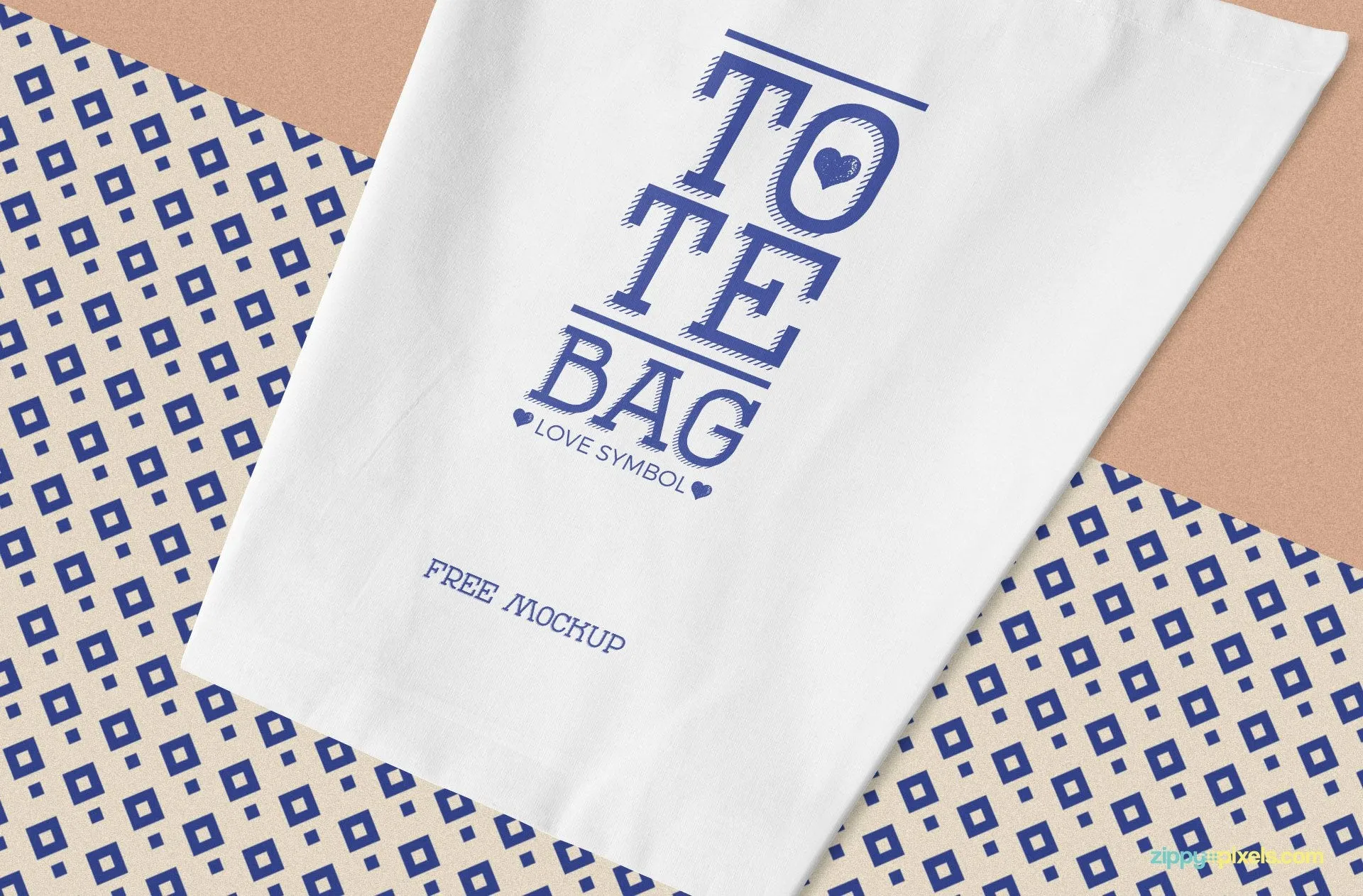 Free Professional Cotton Bag Mockup