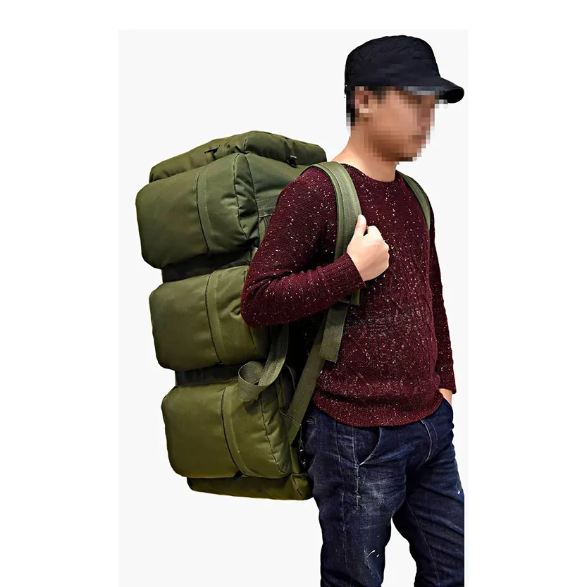 Funki Buys | Bags | Travel Bag | Large Canvas Bag 90L-100L