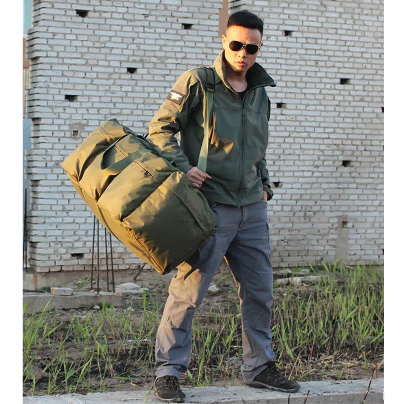 Funki Buys | Bags | Travel Bag | Large Canvas Bag 90L-100L