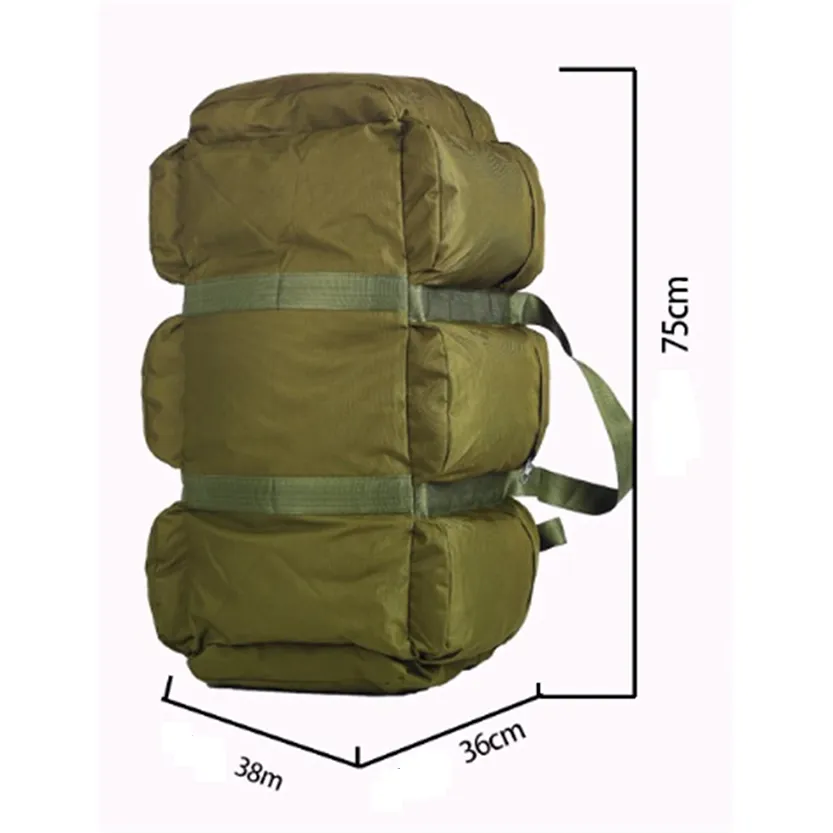 Funki Buys | Bags | Travel Bag | Large Canvas Bag 90L-100L