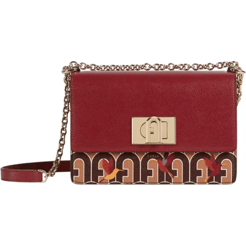 Furla 1927 Mini Crossbody 20 - Toni Caffe   Ciliegia