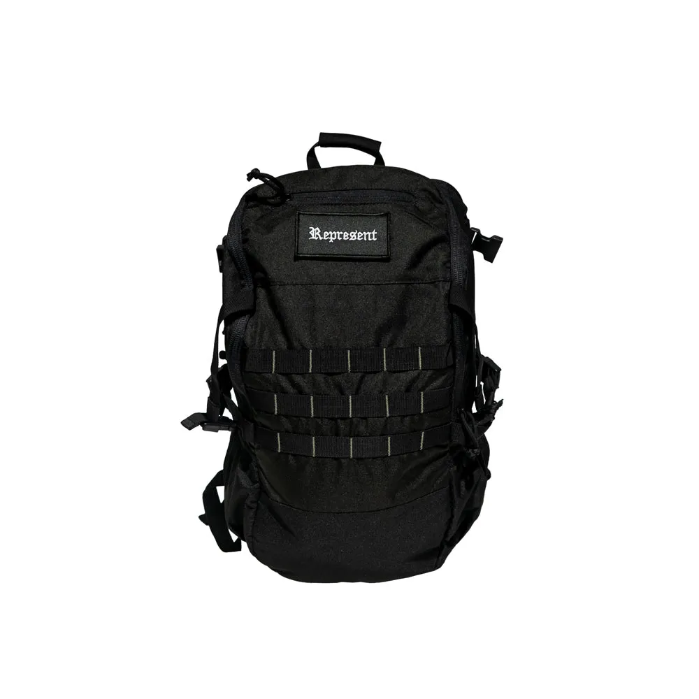 Gang Patch 42L Molle Sport Tactical Backpack [BLACK]