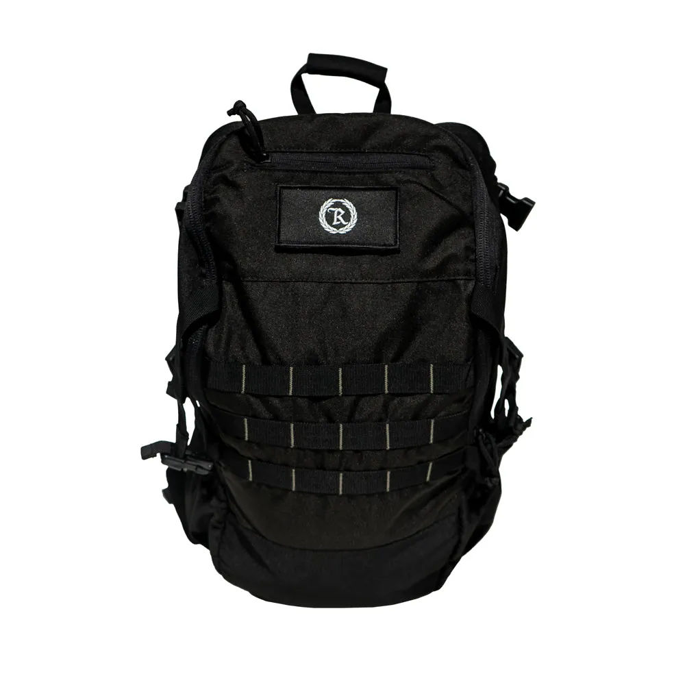 Gang Patch 42L Molle Sport Tactical Backpack [BLACK]