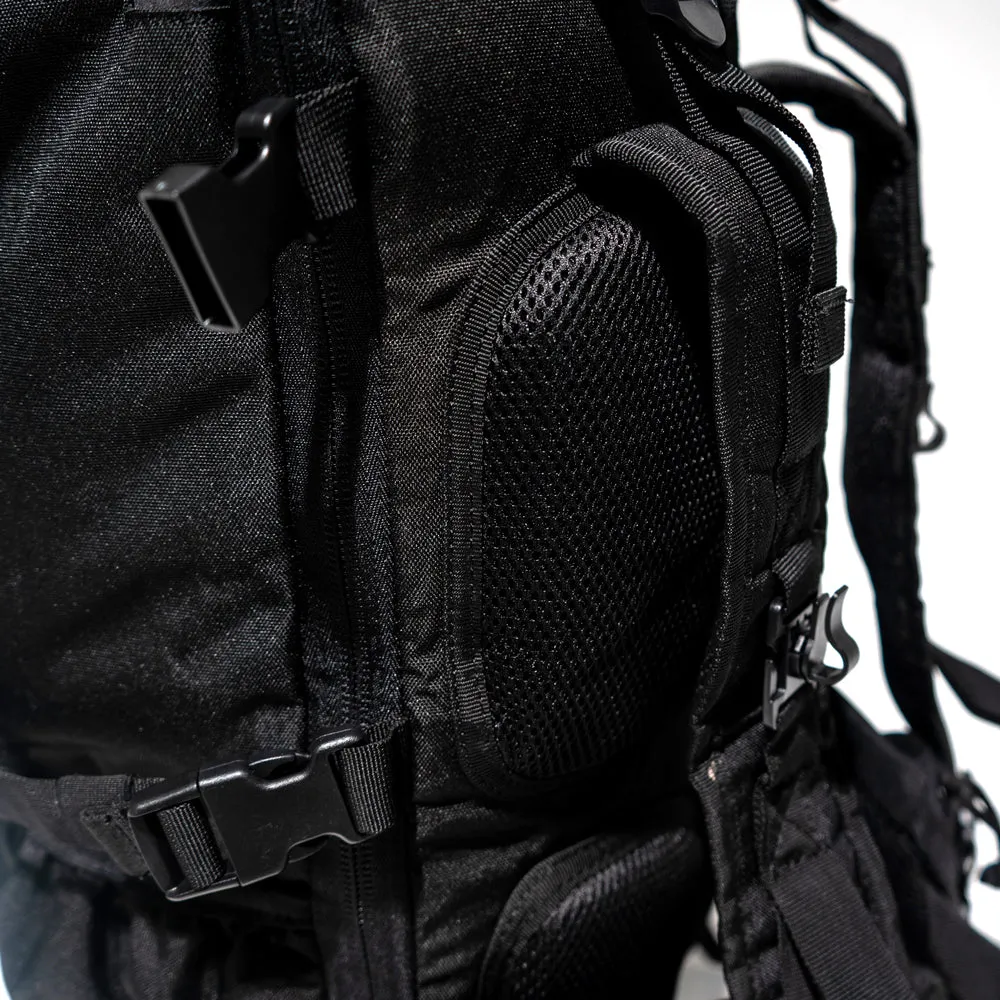 Gang Patch 42L Molle Sport Tactical Backpack [BLACK]