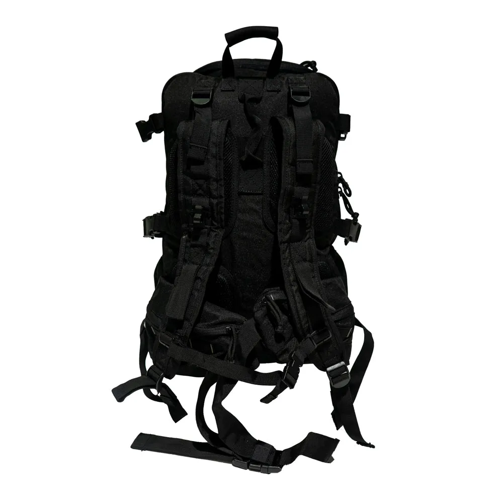 Gang Patch 42L Molle Sport Tactical Backpack [BLACK]