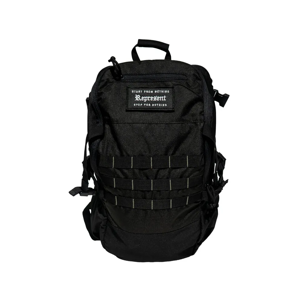 Gang Patch 42L Molle Sport Tactical Backpack [BLACK]