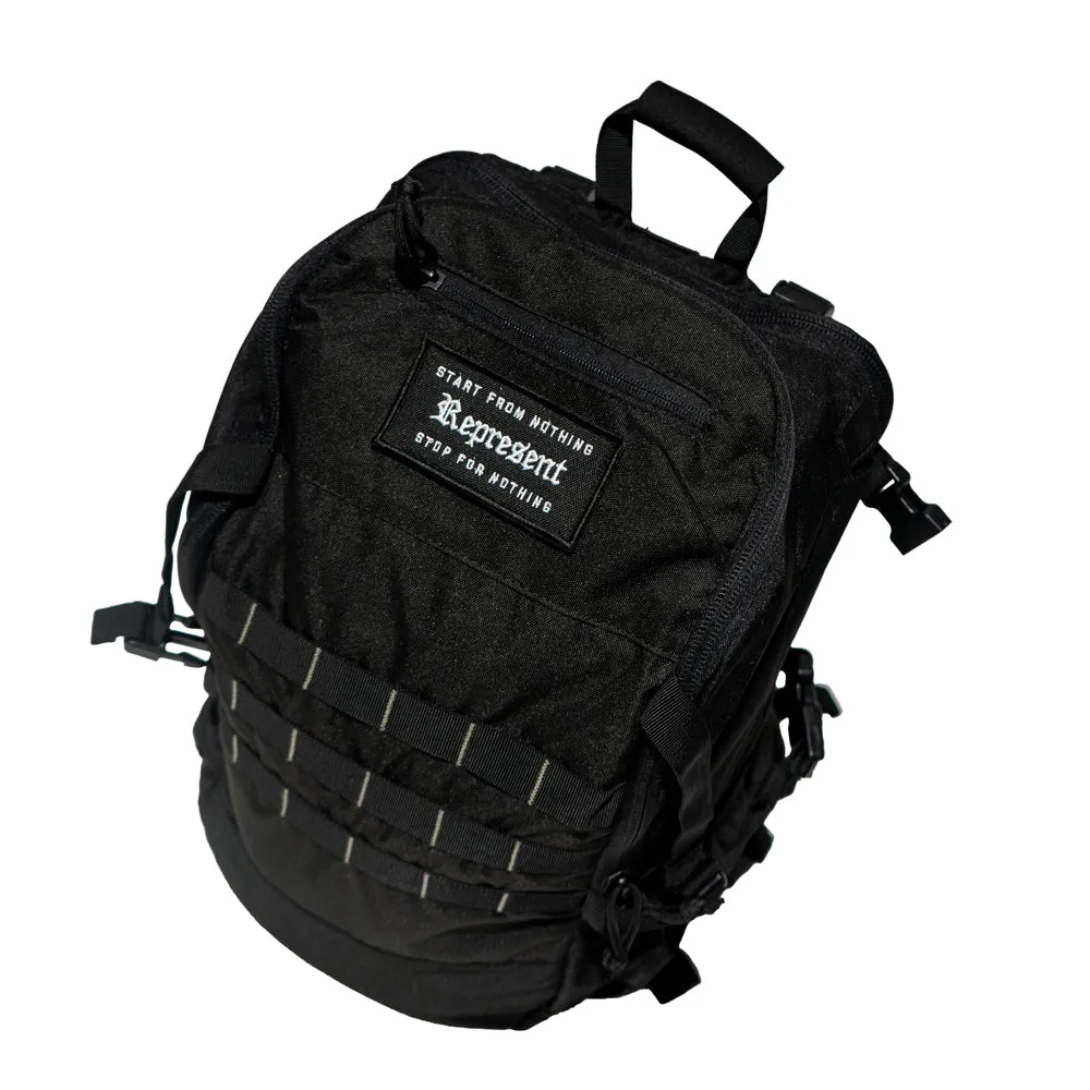 Gang Patch 42L Molle Sport Tactical Backpack [BLACK]