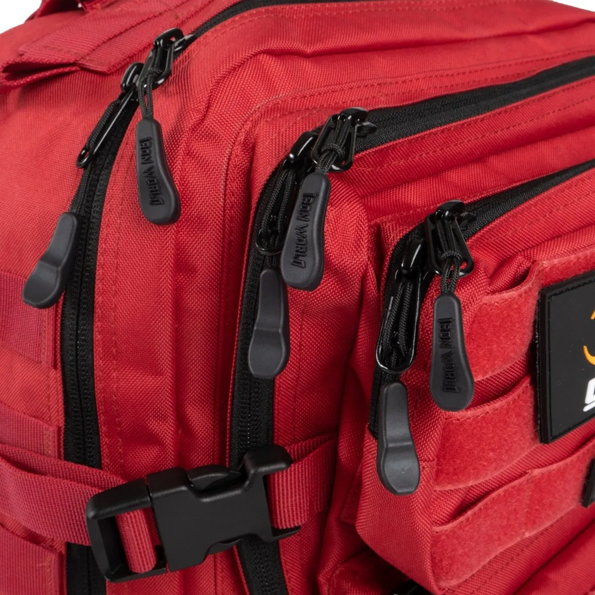 GASP & Better Bodies Tactical Back Pack - Chilli Red