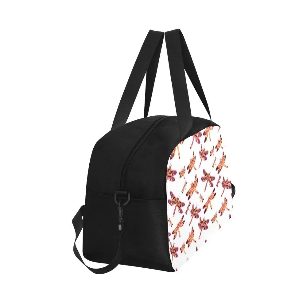 Gathering White Fitness Handbag