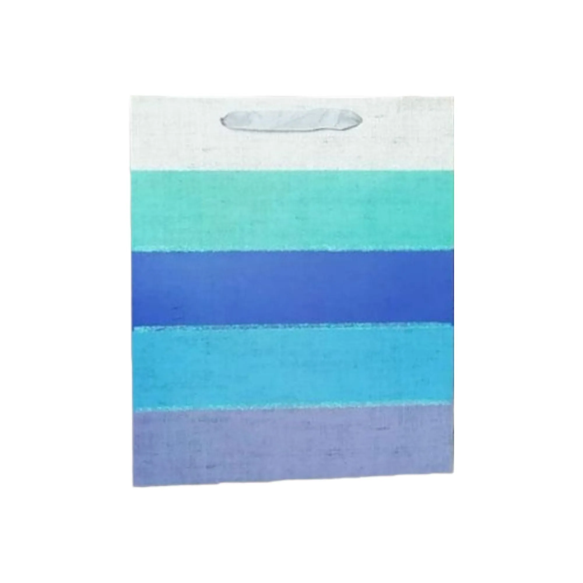 Gift Paper Bag Colour Stripes 26x32cm Medium