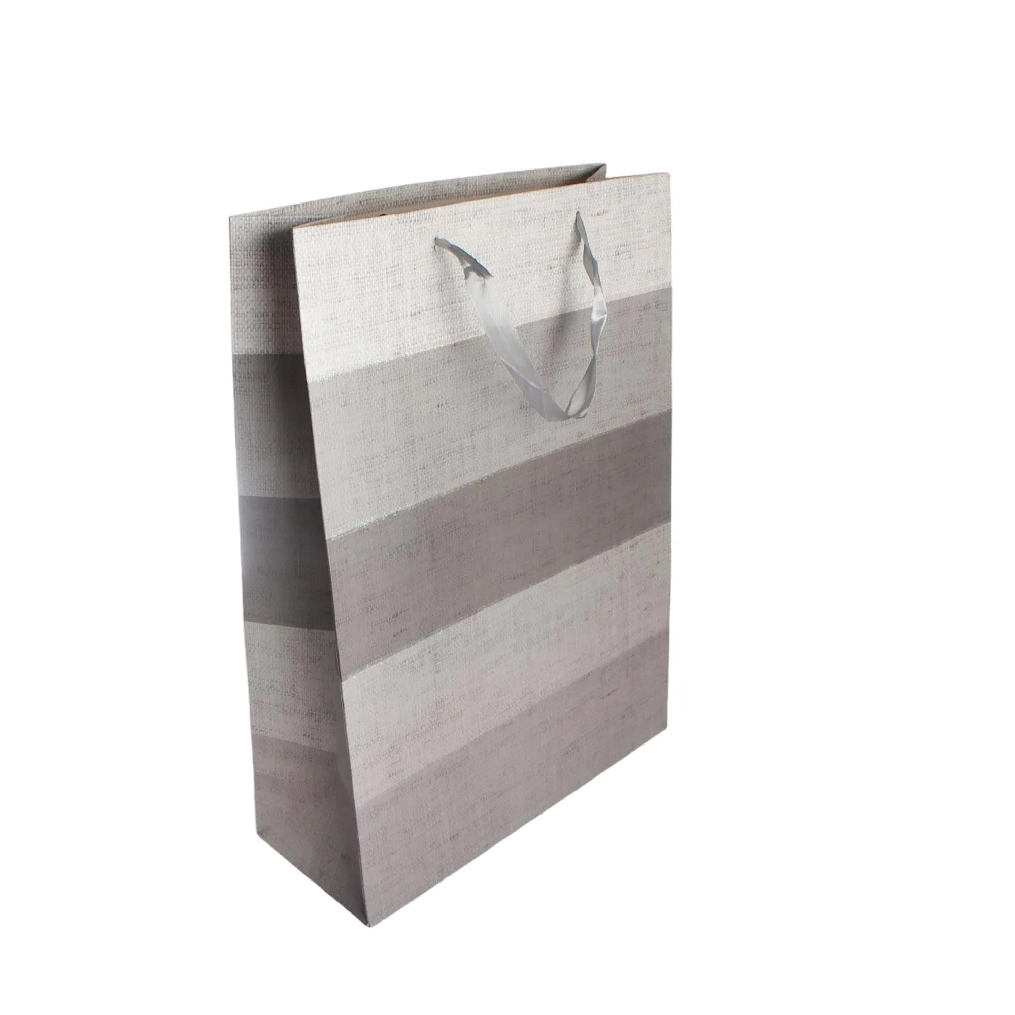 Gift Paper Bag Colour Stripes 26x32cm Medium